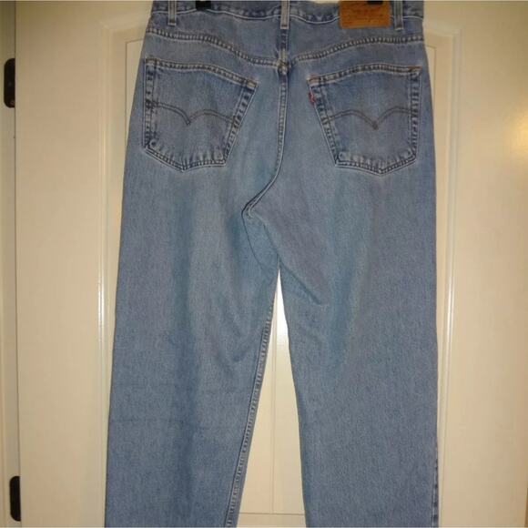Vintage Levi's red tab 550 men's jeans relaxed fit Size 38x34 - Picture 2 of 7